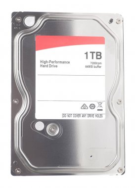 Bilgisayar Sabit Disk sürücüsü üzerinde beyaz izole Hdd