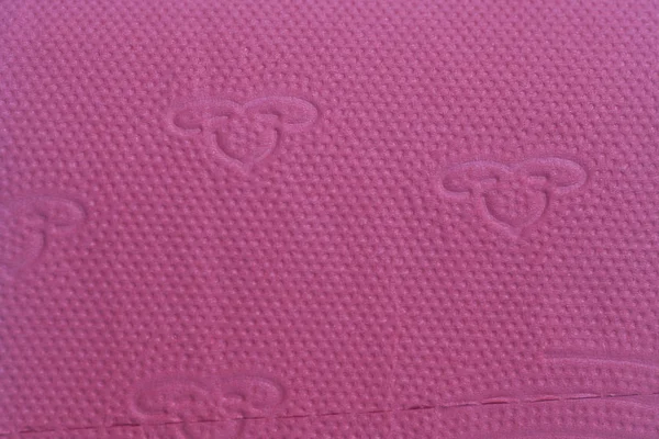 Textura de papel higiénico rosa —  Fotos de Stock