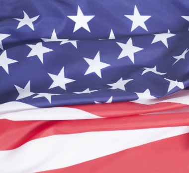 Amerikan bayrağı closeup