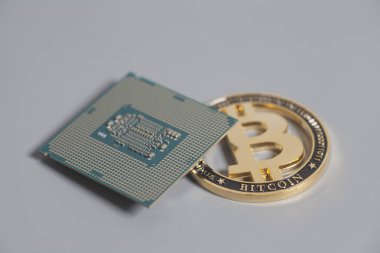 Merkezi işlem birimi Cpu mikroçip Bitcoins ile