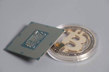 Merkezi işlem birimi Cpu mikroçip Bitcoins ile