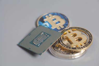 Merkezi işlem birimi Cpu mikroçip Bitcoins ile