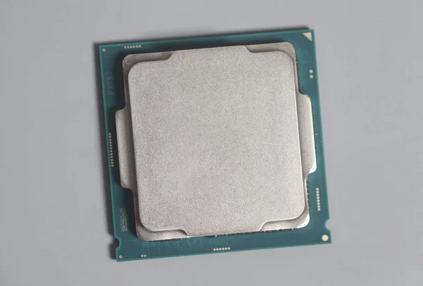 Unità centrale di elaborazione CPU processore microchip — Foto Stock