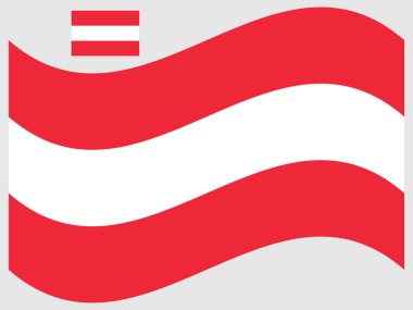 Salla Avusturya Bayrak Vektörü Görüntü Eps 10