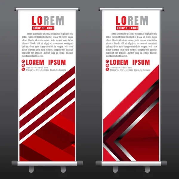 iş broşür afiş afiş tasarım dikey şablonu rulo 