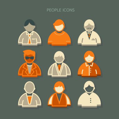 Radyal vektör zaferi simgesi Office ekipman iş ekip çalışması başarı grafiği mali kar