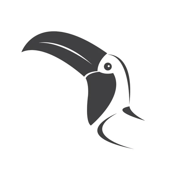 Vector Hornbill Black Design Wild Animal Bird Easy Editable Layered Vector Graphics