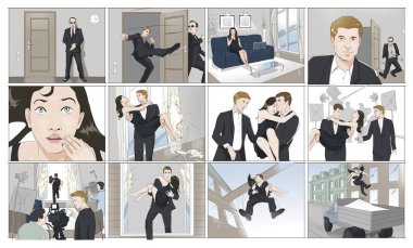 Film Film şeritleri av