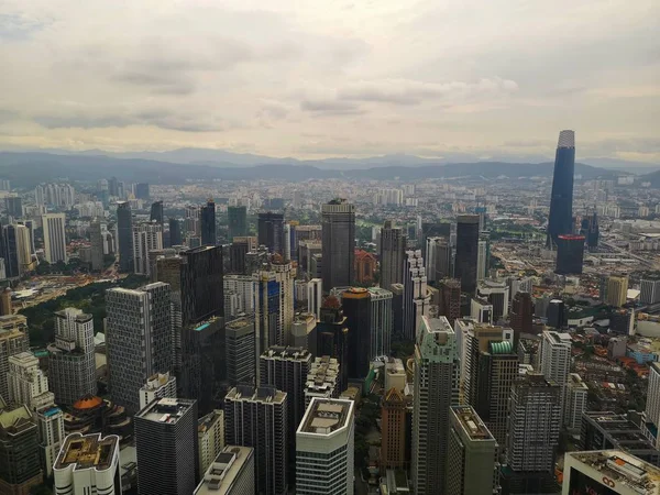 Kulesinden Görünen Kuala Lumpur — Stok fotoğraf