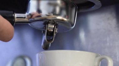 Makineye Filtre Tutucusunun Düşük Açı Makro Yakın Çekimi