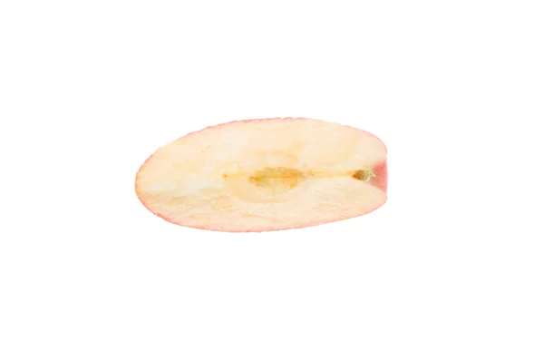 Apple in section on a white background — Stock Photo, Image