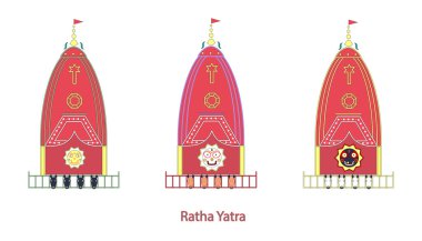 Ratha Yatra Festival clipart