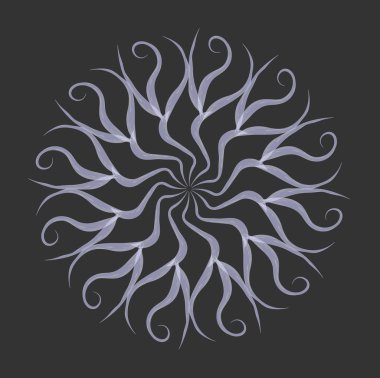 Mandala. suluboya. dairesel desen. 