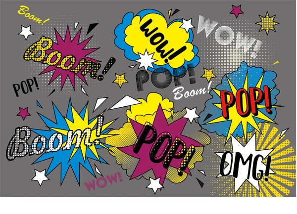 arka plan gri pop sanat 