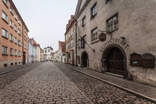 Vista de Tallinn, Estonia — Fotografia de Stock