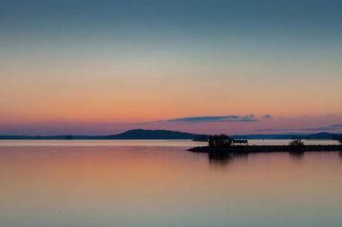 Lahti, Finlandiya için güzel gün batımı 