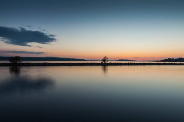 Lahti, Finlandiya için güzel gün batımı 