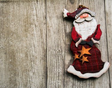 Noel Baba 'yla Noel kartı 