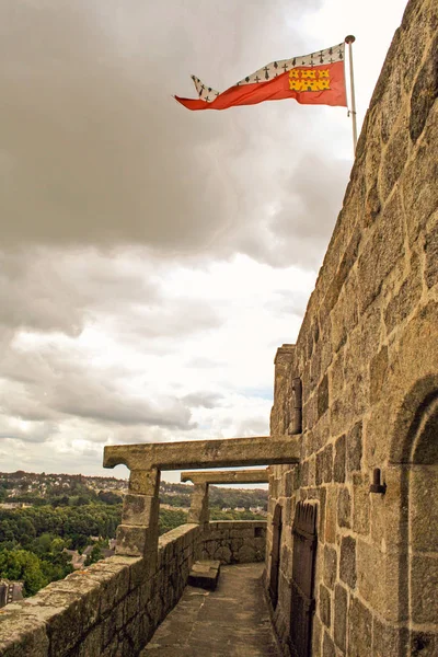 Castillo en Bretaña, Dinan — Foto de Stock