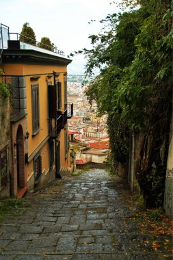Napoli'de eski merdiven