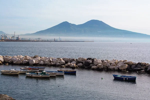 Paisaje del golfo de Nápoles — Foto de Stock