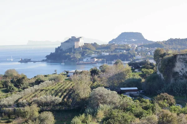 Castillo de Aragón en Baia — Foto de Stock