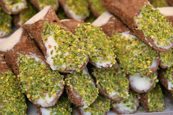 Sicilian cannoli — Stock Photo, Image