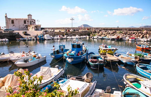 De oude haven van Pozzuoli — Stockfoto