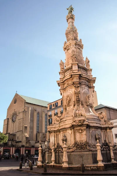 Guglia dell'Immacolata — Foto Stock