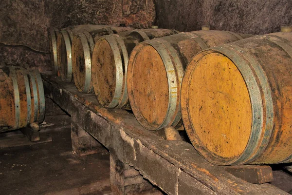 木製ワイン barrique — ストック写真