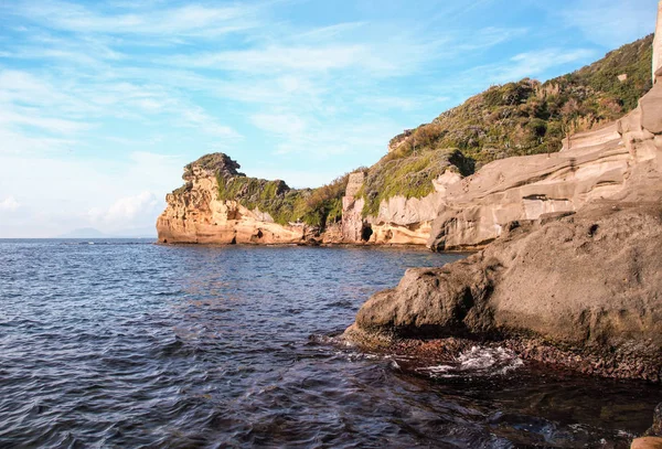 Gaiola protected area, sea and beach — Stock Photo, Image
