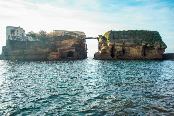 Area protetta di Gaiola, mare e spiaggia — Foto Stock