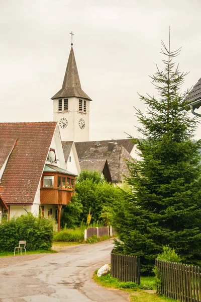 Kostel Titisee Černém Lese Německo — Stock fotografie