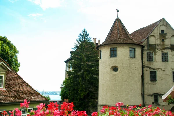 Het kasteel van Meersburg — Stockfoto