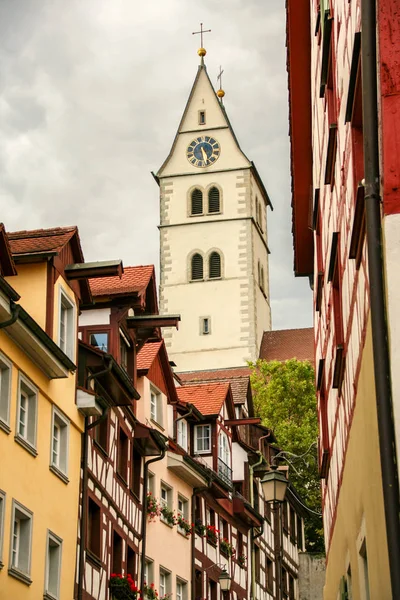 Meersburg op het meer van Konstanz — Stockfoto