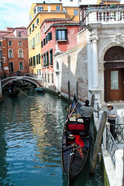 Перегляд каналу Венеції — стокове фото