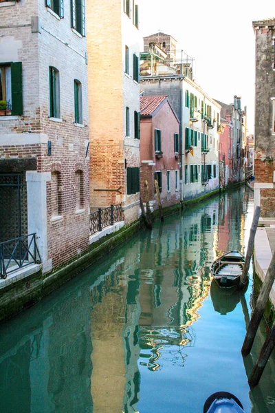 Chennel міста Венеція — стокове фото