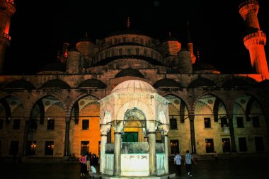 aya Ayasofya Camii, gece
