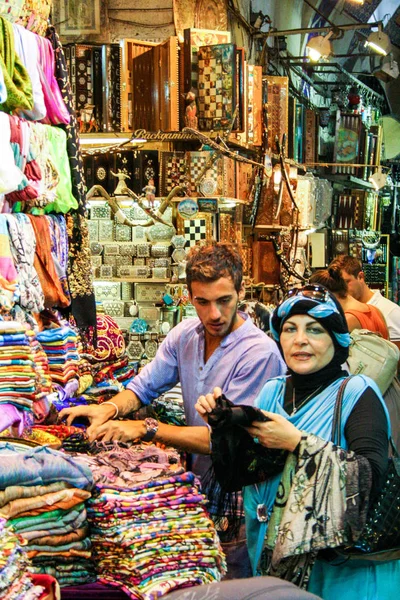 Bazaru w Stambule, Turcja — Zdjęcie stockowe
