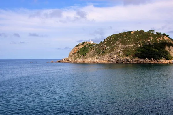 The lighthouse of Getaria — Stock Photo, Image