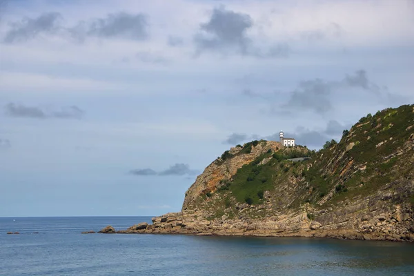 Der Leuchtturm von Getaria — Stockfoto