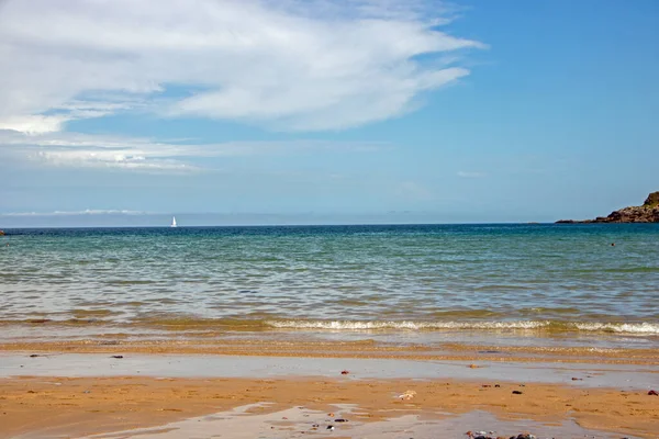 San Sebastian Beach — Zdjęcie stockowe