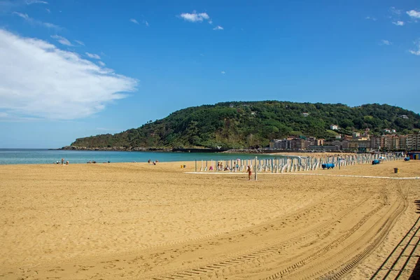 Playa de san sebastian — Foto de Stock