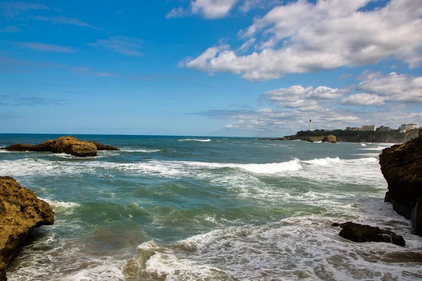 Costa de de de Biarritz — Foto de Stock