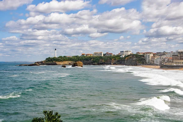 Litoral de Biarritz — Fotografia de Stock