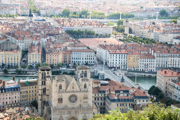 Panoráma města Lyonu — Stock fotografie