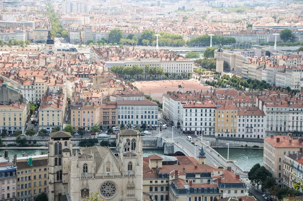 Panoráma města Lyonu — Stock fotografie