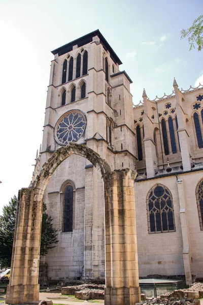 Собор святого Жана в Ліоні. — стокове фото