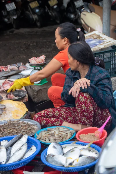 Mercado de Dong Ba — Foto de Stock