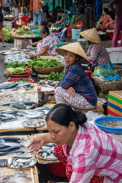 Mercado de Dong Ba — Foto de Stock